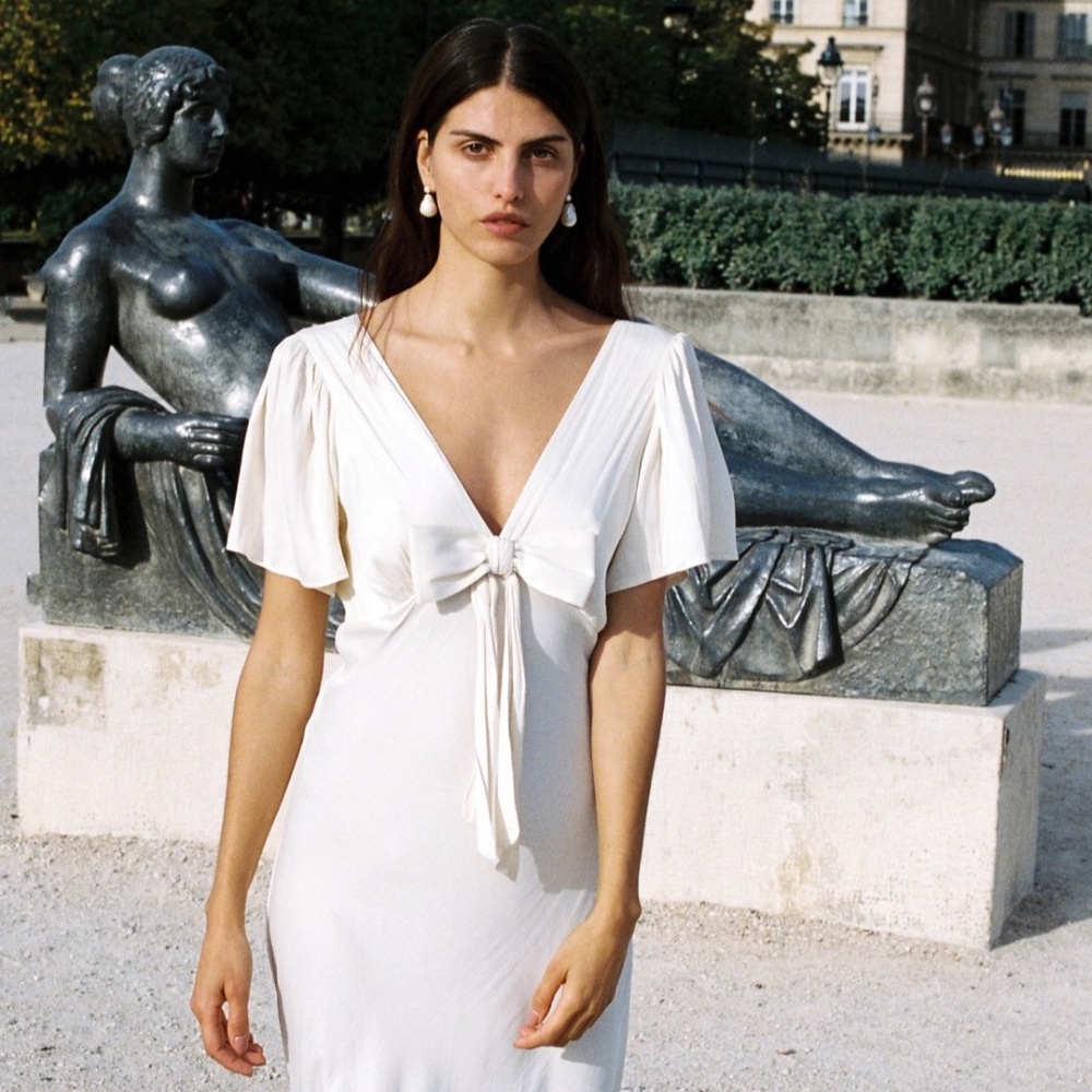 Ciao Lucia Brunello Dress Ivory